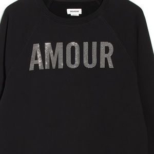 Zadig & VoltaireEmbellished Amour Pullover Sweater
